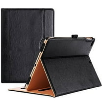 ProCase Leather Folio Case for iPad 9.7 Inch iPad 6th/5th Generation/iPad Air 2/Air 1 -Black
