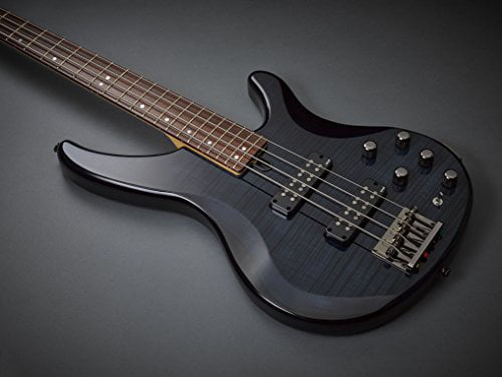 Yamaha TRBX600 Series TRBX604FM Bass Guitar (Flame Translucent