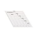thumbnail image 1 of Gabarits de Quilting Machine à Coudre Domestique Mouvement Libre Transparent Droit, 1 of 3