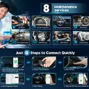 OBD2 Scanner Bluetooth, Car Code Readers & Scan Tools for iOS & Android, Wireless Auto Diagnostic Scan Tool to Check Engine & Fix All Cars & Vehicles, Bluetooth 5.4