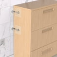 thumbnail image 4 of VERDANVERSE 6Ud Anclajes Transparentes Para Seguridad De Muebles Antivuelco Fácil Instalar, 4 of 8