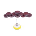 thumbnail image 3 of Mobutofu 100PCS Sanding Paper Brown Aluminum Oxide for Heat Resistant Needs, 3 of 4