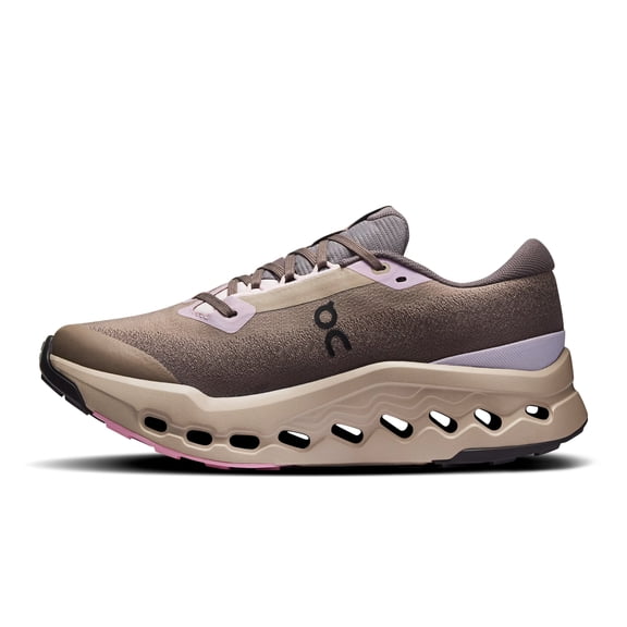 On Women's Cloudsurfer Trail 2 Waterproof Cinder/Desert 3WF30123318-8