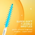 thumbnail image 3 of Softstx, Gentle Dental Picks, 90 Count, Soft Flexible Bristles, Textured Plaque Removing Toothpick, Minty Flavor, for Between Teeth, Refillable Hygienic Case, for Braces, Bridges, and Implants, 3 of 4