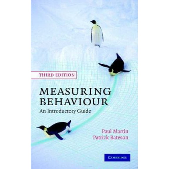 Pre-Owned Measuring Behaviour: An Introductory Guide (Hardcover) 0521828686 9780521828680