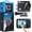 Standard Kit, variant on AKASO V50X Native 4K30fps WiFi Action Camera EIS Touch Screen 4X Zoom 131 feet Undearwater Waterproof Camera Support External Mic Remote Control