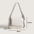 thumbnail image 4 of Bolso de hombro GEEK para mujer, nuevo bolso cruzado de piel sintética a la moda, bolso de mano minimalista irregular para chicas, HX5012, 4 of 5