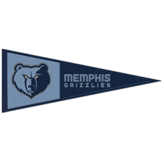 WinCraft Memphis Grizzlies 13" x 32" Wool Primary Logo Pennant