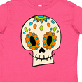 thumbnail image 4 of Inktastic Smiling Sugar Skull for Day of the Dead Boys or Girls Toddler T-Shirt, 4 of 5
