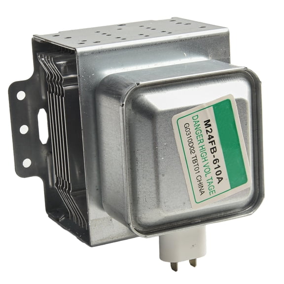 KDJ for Galanz M24FB-610A Magnetron 2M219 2M253J Replacement Part for Microwave Oven, Metal 6-Hole Compatible Control, Enhanced Heating Efficiency, 11.5cm x 3.5cm Mounting Size