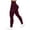 *Wine, variant on VBVC Women's High Waist Denim Look Yoga Leggings,Tummy Control Butt Lifting Workout Trousers For Women,Ladies Slim Stretchy Cargo Pants with Pockets,Army Green,S-2XL