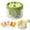 Green, variant on XQWJWLA Ice Pop Mold Set with 8 Sticks, Ice Cream Mold,DIY Ice Cream, Storage Container for Homemade,Easy to unmold and Lightweight