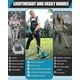 thumbnail image 3 of Foldable Electric Lawn Mower Cordless Grass Trimmer Rechargeable Battery Fast Charger Power Electric Lawn Mower Garden Tools, 3 of 5
