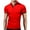 Red, variant on Daznico Mens Shirts - Mens Collocation Lapel Baggy Short Sleeved Top - Shirts for Men,Color:Navy,Size:3XL
