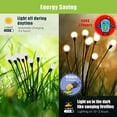 thumbnail image 4 of Luces solares para exteriores Flumy Swaying Firefly, paquete de 4 unidades, 32 LED, 4 of 6