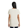 thumbnail image 3 of Time and Tru Women's Short Sleeve Henley, 3 of 5
