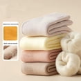 thumbnail image 6 of 3 Pairs Winter Thermal Socks, Women's Winter Fleece Socks, Thickened Warm Tube Autumn and Winter Super Thick Stockings, 6 of 15