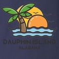 thumbnail image 3 of CafePress - Alabama Dauphin Island Long Sleeve T Shirt - Long Sleeve Dark T-Shirt, 3 of 4