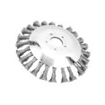 thumbnail image 3 of DOLITY Brosse de Désherbage en Acier Outil de Jardin Remplacement Roue de Désherbage 6 Pouces, 3 of 9
