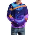 thumbnail image 5 of Cosmic Planet Rings-2 Men's Women New Sweatshirt Hoodie Men's Plus Size Sweatshirt Hooded Sweatshirt 3d Printed Street Men's Cloth, 5 of 6