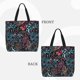 thumbnail image 2 of Easygdp Paisley Bolsa Tote para Mujer, Bolso de Hombro para Trabajo, Playa, Viajes, Compras y Supermercado, 2 of 7