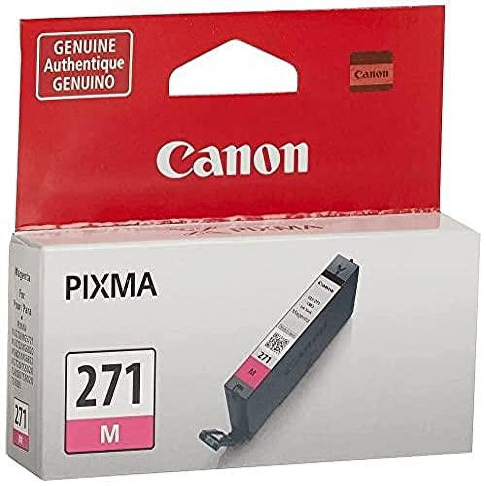 Cartouche D'encre Canon CLI-271 Magenta - Compatible MG6820, MG6821, MG6822, MG5720... - Neuf