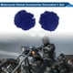 thumbnail image 2 of Accesorios de Casco de Motocicleta Decoración Orejas de Oso Redondas para Cascos de Motocicleta Bicicleta Esquí Azul Profundo Pegatina 1 Juego, 2 of 6