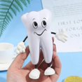 thumbnail image 1 of 1pc Tooth-figure Squeeze Toy Soft Pu Foam Tooth Doll Model Shape Dentist Gift Banmo, 1 of 5