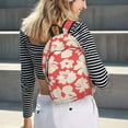 thumbnail image 6 of Yiaed Beige Flowers Print Backpack, Premium Laptop Backpack, Travel Backpack for Women, Lightweight Backpacks, Comfortable Back Pack-Small, 6 of 7
