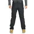 thumbnail image 4 of CCRFTGI Men's Convertible Pants Zip Off Cargo Pants Lightweight Hiking Quick Dry Work Trousers to Shorts Apparel Black 3XL, 4 of 6