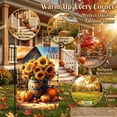 thumbnail image 2 of CSZPPQAF Autumn Garden Flags 12x18 Double Sided-Sunflower,2 Pack-165 GSM Polyester Fall Yard Decoration Flags, Fade Resistant, 2 of 6