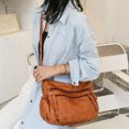 thumbnail image 4 of Bolso de hombro de PU sólido para mujer, bolso cruzado multibolsillo para madre (estilo 1) Likrtyny Para estrenar, 4 of 9