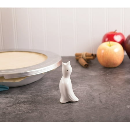

HIC Harold Import Co. Mrs. Anderson s Baking Porcelain Pie Bird White