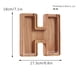 thumbnail image 2 of TERGAYEE Hucha de madera con letras, hucha de madera personalizada con alfabeto AZ, hucha para niños y niñas pequeños, hucha de regalo de cumpleaños para niños, 2 of 7