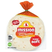 Mission Super Soft Soft Taco Flour Tortillas, 35 oz, 20 Count, 2 Pack