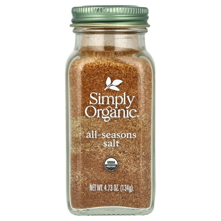 Simply Organic Organic All-Seasons Salt Seasoning, 4.73 oz