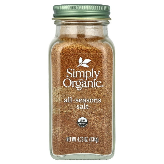 Simply Organic Organic All-Seasons Salt Seasoning, 4.73 oz