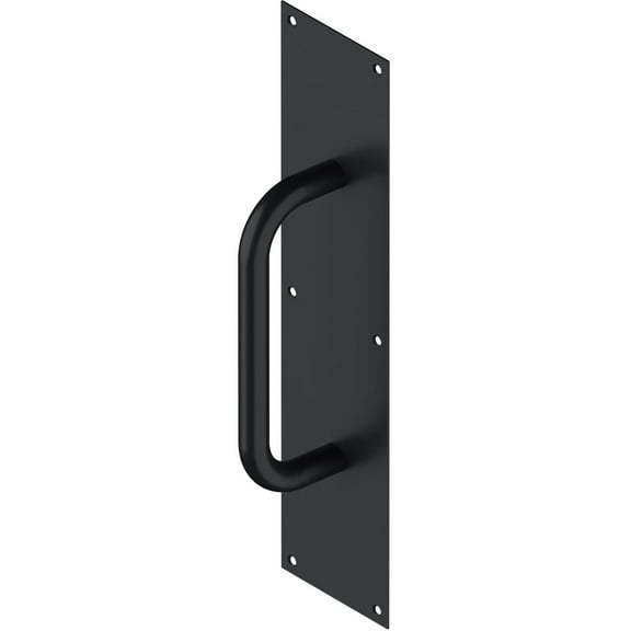 PPH4016U19 4" x 16" Pull Plate - Matte Black