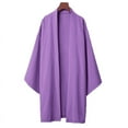 thumbnail image 3 of Men Black Samurai Robe Loose Asian Traditional Beach Kimono Sunscreen Coat, 3 of 6