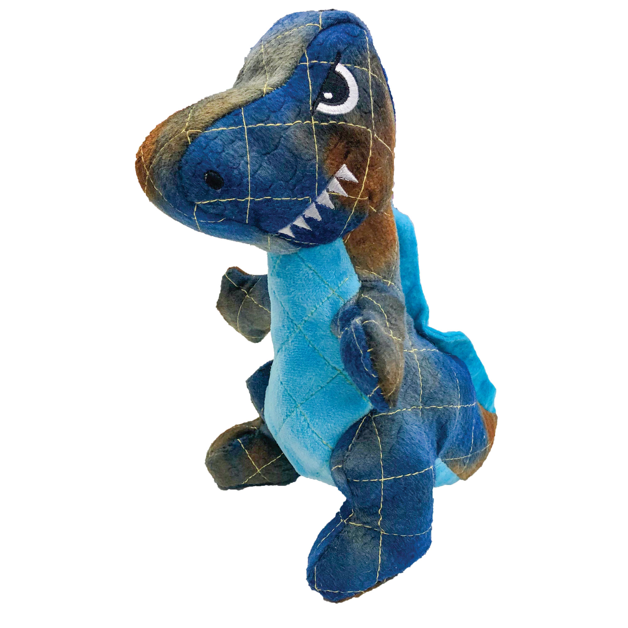 teal dino plush 16 inch