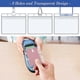thumbnail image 5 of 50Pcs ID Card Holder, Plastic Horizontal Name Tag Clear Waterproof Plastic Badge Holder Lanyard ID Card Holders for Multiple Cards, 100x85mm, 5 of 5