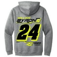 thumbnail image 3 of Men's Hendrick Motorsports Team Collection Heather Gray William Byron Extreme Pullover Hoodie, 3 of 3