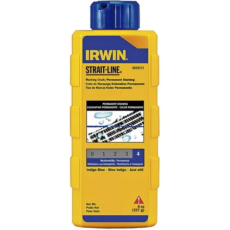 

IRWIN Tools STRAIT-LINE 64901 Standard Marking Chalk 8-ounce Blue 64901