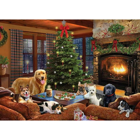 Furry Festivities 500-Piece Puzzle