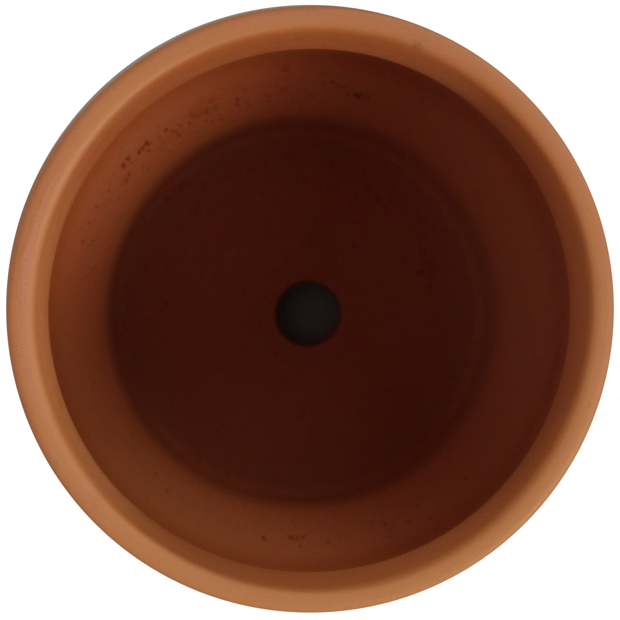 Mainstays 6in Spire Terra Round Planter, Terracotta