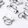 thumbnail image 1 of 40Pcs/Set Key Fob Hardware Wristlet Keychain Hand Craft Making Bag Wristlets Supplies Embroidery Tail Clip with Key Rings Bag Parts Accessories, 1 of 9