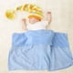 thumbnail image 3 of Toalla de baño supersuave para bebé | Manta envolvente de gasa de algodón de 6 capas | 70 x 130 cm para recién nacidos y niños pequeños | Secado rápido e hipoalergénica, 3 of 5