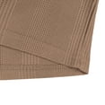 thumbnail image 2 of Namayuj Ribbed Knit Solid Polo Shirts for Men Short Sleeve Tops Slim Fit Casual Breathable Fabric Business Office Wear Khaki XXL, 2 of 8