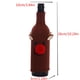 thumbnail image 4 of Hot6sl Liquidación de Ahorros de Verano Juego de Botellas de Vino de Navidad, Muñeco Anciano de Tela Tejida, Juego de Champán, Accesorios de Escritorio para Disfraces, 4 of 6