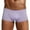 Purple, variant on MSJUHEG Mens Underwear Mens Boxers Men Solid Color Underwear Boxer Briefs Shorts Bulge Pouch Underpants Mens Shorts Gray L
